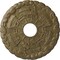 Ekena Millwork Kendall Train Station Medallion (Canopies up to 3 7/8"), 18 1/2"OD x 3 7/8"ID x 1"P, Mud CM18KDMMC - alternate 1